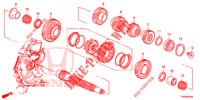 COUNTERSHAFT  for Honda CIVIC 1.8 COMFORT 5 Doors 6 speed manual 2015