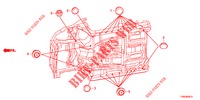 GROMMET (INFERIEUR) for Honda CIVIC 1.8 COMFORT 5 Doors 6 speed manual 2015