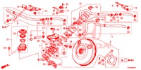 BRAKE MASTER CYLINDER/MAS TER POWER (LH) for Honda CIVIC 1.8 S 5 Doors 6 speed manual 2015