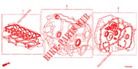 GASKET KIT/ TRANSMISSION ASSY. (1.8L) for Honda CIVIC 1.8 S 5 Doors 6 speed manual 2015