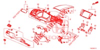 INSTRUMENT GARNISH (COTE DE CONDUCTEUR) (LH) for Honda CIVIC  1.0 MID BLACK EDITION 5 Doors 6 speed manual 2018