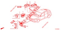 AIR CONDITIONER (CAPTEUR) for Honda CIVIC 1.5 PRESTIGE 5 Doors 6 speed manual 2018