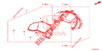 SPEEDOMETER  for Honda CIVIC 1.5 PRESTIGE 5 Doors 6 speed manual 2018