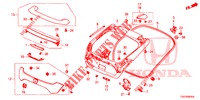 TAILGATE PANEL (2D)  for Honda CIVIC 1.5 PRESTIGE 5 Doors 6 speed manual 2018