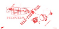     PHARE ANTIBROUILLARD/FEU D'ECLAIRAGE DE CONDUITE DE JOUR for Honda CIVIC DIESEL 2.2 EXCLUSIVE 5 Doors 6 speed manual 2013