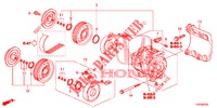AIR CONDITIONER (COMPRESSEUR) (DIESEL) (2.2L) for Honda CIVIC DIESEL 2.2 EXCLUSIVE 5 Doors 6 speed manual 2013