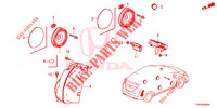 ANTENNA/SPEAKER  for Honda CIVIC DIESEL 2.2 EXCLUSIVE 5 Doors 6 speed manual 2013