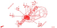 ENGINE WIRE HARNESS STAY (DIESEL) (2.2L) for Honda CIVIC DIESEL 2.2 EXCLUSIVE 5 Doors 6 speed manual 2013