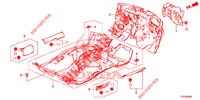 FLOOR MAT/INSULATOR  for Honda CIVIC DIESEL 2.2 EXCLUSIVE 5 Doors 6 speed manual 2013