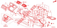 INSTRUMENT GARNISH (COTE DE PASSAGER) (LH) for Honda CIVIC DIESEL 2.2 EXCLUSIVE 5 Doors 6 speed manual 2013