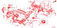 INSTRUMENT PANEL UPPER (LH) for Honda CIVIC DIESEL 2.2 EXCLUSIVE 5 Doors 6 speed manual 2013