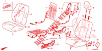 FRONT SEAT/SEATBELTS (D.) (LH) for Honda CIVIC DIESEL 1.6 COMFORT 5 Doors 6 speed manual 2016