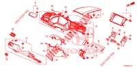 INSTRUMENT GARNISH (COTE DE CONDUCTEUR) (LH) for Honda CIVIC DIESEL 1.6 ENTRY 5 Doors 6 speed manual 2018