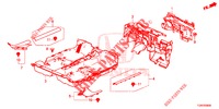 FLOOR MAT/INSULATOR  for Honda CIVIC DIESEL 1.6 ENTRY 5 Doors 9 speed automatic 2018