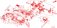 INSTRUMENT PANEL UPPER (LH) for Honda CIVIC DIESEL 1.6 MID 5 Doors 6 speed manual 2018