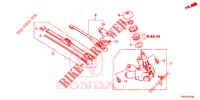 REAR WINDSHIELD WIPER  for Honda CIVIC DIESEL 1.6 MID 5 Doors 6 speed manual 2018