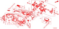 INSTRUMENT PANEL UPPER (LH) for Honda CIVIC DIESEL 1.6 S 5 Doors 6 speed manual 2018