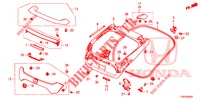 TAILGATE PANEL (2D)  for Honda CIVIC DIESEL 1.6 TOP 5 Doors 6 speed manual 2018