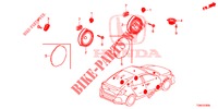 ANTENNA/SPEAKER  for Honda CIVIC DIESEL 1.6 TOP 5 Doors 9 speed automatic 2018