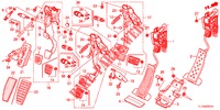 PEDAL (RH) for Honda ACCORD 2.0 S 4 Doors 6 speed manual 2012