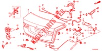 TRUNK LID (4D)  for Honda ACCORD 2.0 S 4 Doors 6 speed manual 2012