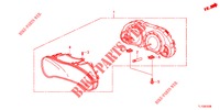 SPEEDOMETER  for Honda ACCORD DIESEL 2.2 ES GT 4 Doors 5 speed automatic 2012