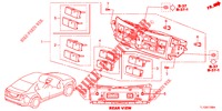 HEATER CONTROL  for Honda ACCORD 2.2 EXECUTIVE 4 Doors 6 speed manual 2012