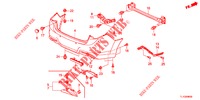 REAR BUMPER  for Honda ACCORD 2.2 EXECUTIVE 4 Doors 6 speed manual 2012