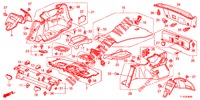 REAR TRAY/SIDE LINING (4D)  for Honda ACCORD 2.4 S 4 Doors 6 speed manual 2012