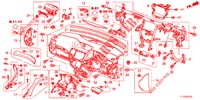 INSTRUMENT PANEL UPPER (RH) for Honda ACCORD 2.0 S 4 Doors 6 speed manual 2013