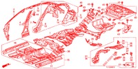 FLOOR/INNER PANELS  for Honda ACCORD DIESEL 2.2 S 4 Doors 6 speed manual 2013