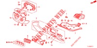 INSTRUMENT GARNISH (COTE DE CONDUCTEUR) (RH) for Honda ACCORD DIESEL 2.2 S 4 Doors 6 speed manual 2013