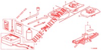 TOOLS/JACK  for Honda ACCORD DIESEL 2.2 S 4 Doors 6 speed manual 2013