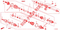 FRONT DRIVESHAFT/HALF SHA FT (2.0L) for Honda ACCORD 2.0 S 4 Doors 6 speed manual 2014