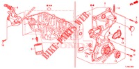 OIL PUMP (2.0L) for Honda ACCORD 2.0 S 4 Doors 6 speed manual 2014