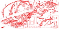 FLOOR/INNER PANELS  for Honda ACCORD 2.0 S 4 Doors 5 speed automatic 2014