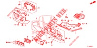 INSTRUMENT GARNISH (COTE DE CONDUCTEUR) (RH) for Honda ACCORD DIESEL 2.2 ES 4 Doors 6 speed manual 2014