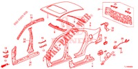 OUTER PANELS/REAR PANEL  for Honda ACCORD DIESEL 2.2 ES 4 Doors 6 speed manual 2014