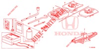 TOOLS/JACK  for Honda ACCORD DIESEL 2.2 EX 4 Doors 6 speed manual 2014