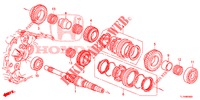 MAINSHAFT (DIESEL) for Honda ACCORD DIESEL 2.2 S 4 Doors 6 speed manual 2015