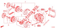 AIR CONDITIONER (COMPRESSEUR) (DIESEL) for Honda ACCORD TOURER DIESEL 2.2 SH 5 Doors 6 speed manual 2013