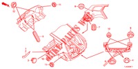 GROMMET (ARRIERE) for Honda ACCORD TOURER DIESEL 2.2 SH 5 Doors 6 speed manual 2013