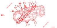 GROMMET (INFERIEUR) for Honda ACCORD TOURER DIESEL 2.2 SH 5 Doors 6 speed manual 2013