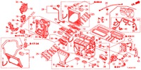 HEATER UNIT (DIESEL) (RH) for Honda ACCORD TOURER DIESEL 2.2 SH 5 Doors 6 speed manual 2013