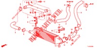 INTERCOOLER (2) for Honda ACCORD TOURER DIESEL 2.2 SH 5 Doors 6 speed manual 2013