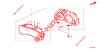 SPEEDOMETER  for Honda ACCORD TOURER DIESEL 2.2 SH 5 Doors 6 speed manual 2013