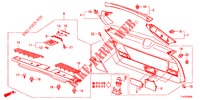 TAILGATE LINING/ REAR PANEL LINING (2D)  for Honda ACCORD TOURER DIESEL 2.2 SH 5 Doors 6 speed manual 2013