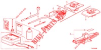 TOOLS/JACK  for Honda ACCORD TOURER DIESEL 2.2 SH 5 Doors 6 speed manual 2013