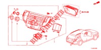 CENTER MODULE (NAVIGATION) for Honda ACCORD TOURER 2.4 EXECUTIVE 5 Doors 6 speed manual 2013