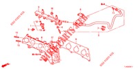FUEL INJECTOR (2.4L) for Honda ACCORD TOURER 2.4 EXECUTIVE 5 Doors 6 speed manual 2013